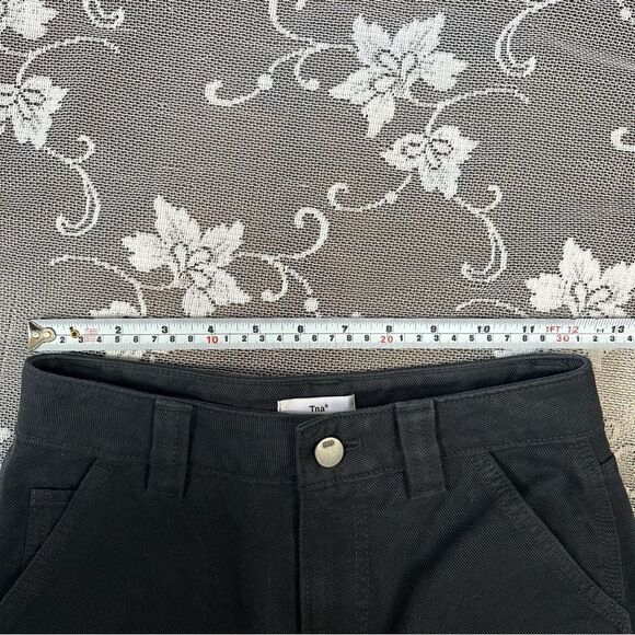 Aritzia TNA Black Greenwich Carpenter Pant In Black Sz 00 - Picture 12 of 15